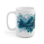 Dorsch Aquarell Tasse – Stilvolles Geschenk für Meeresfans