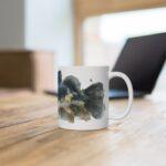Wels Aquarell Tasse – Kunstvolles Geschenk für Angler || Mystische Wels Tasse – Ideal für Naturfreunde und Aquarell-Liebhaber