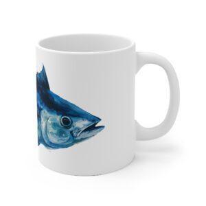 Thunfisch Aquarell Tasse – Elegantes Meeresdesign für Genießer || Stilvolle Thunfisch Tasse im Aquarell-Look – Perfektes Geschenk für Meeresliebhaber