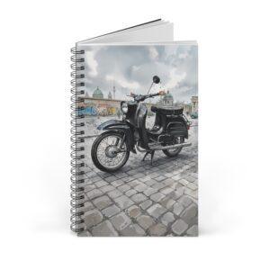 DDR Ost-Moped - Schwalbe KR51 Notizbuch für Mopedfans
