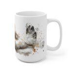 Huhn Aquarell Tasse - Elegantes Bauernhof Huhn in moderner Aquarellkunst