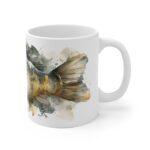 Karpfen Aquarell Tasse – Kunst für entspannte Momente || Stilvolle Karpfen Tasse im Aquarelldesign – Perfektes Geschenk für Naturfreunde
