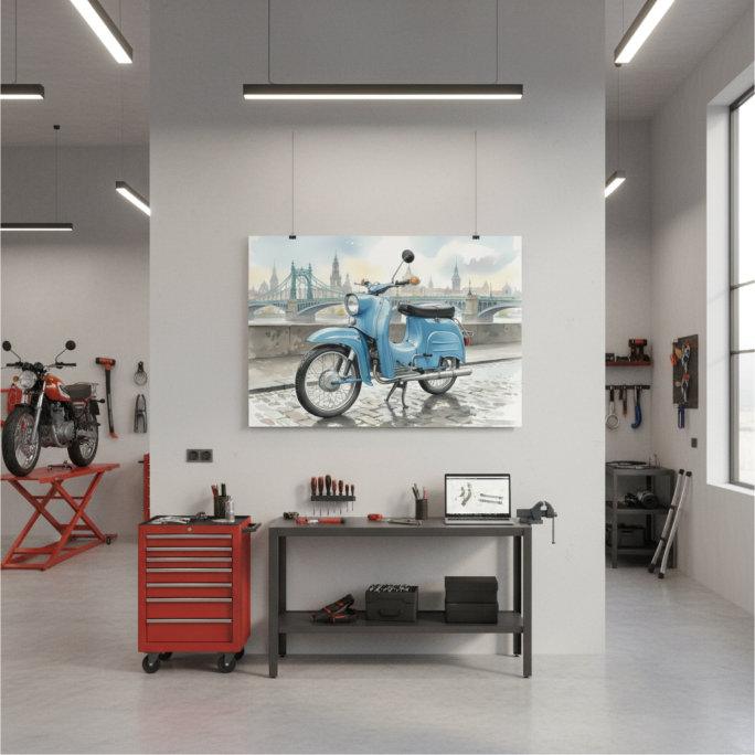 Simson Aquarell Kollektion – Kult, Nostalgie & Freiheit