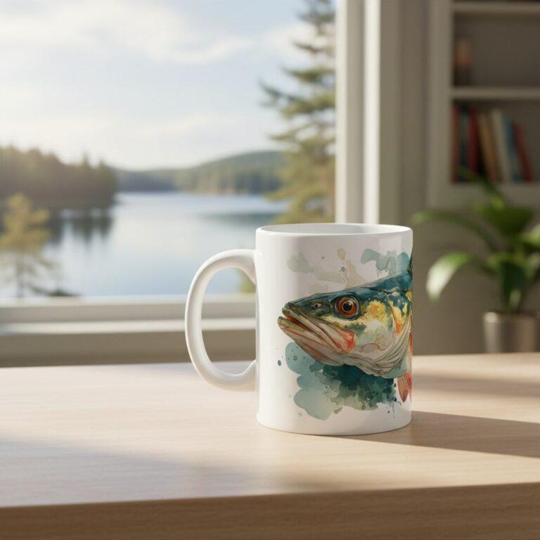 Fisch Tassen Aquarell Kollektion – Geschenkidee für Fischliebhaber