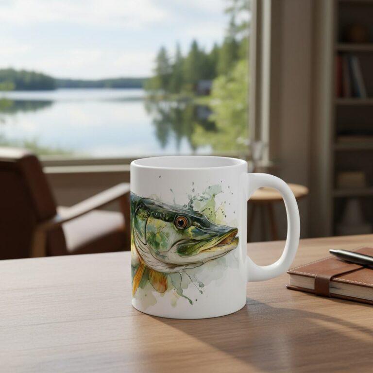 Fisch Tassen Aquarell Kollektion – Geschenkidee für Fischliebhaber