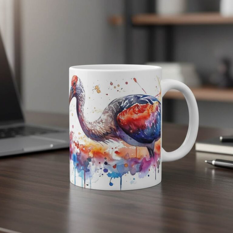 Vogel Tassen Aquarell Kollektion – Geschenkidee für Vogelliebhaber