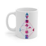 Human Design Tasse – Watercolor Bodygraph inspiriertes Design – Bild 3