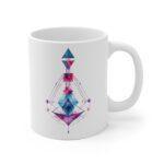 Human Design Tasse – Watercolor Bodygraph inspiriertes Design