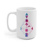 Human Design Tasse – Watercolor Bodygraph inspiriertes Design – Bild 7